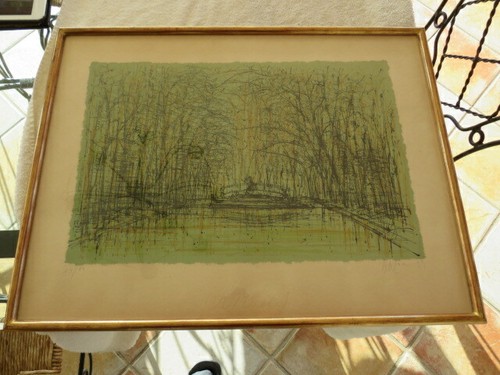 Lithographie jean carzou - de,
