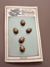 Rare Plaque 5 Boutons