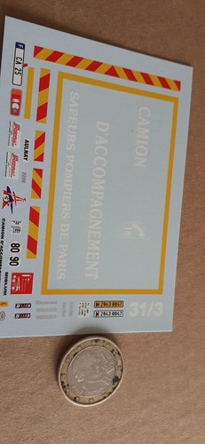 Decals decalcomanie pompiers - decals,