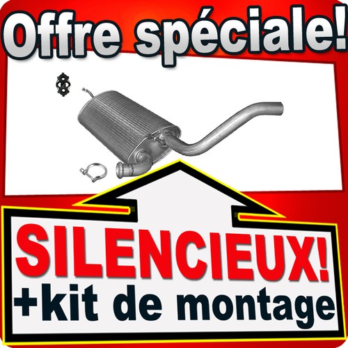 Silencieux arriere pour - silencieux,