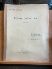Pierre Sancan Pièces