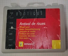 Vis antivol roues jantes acier