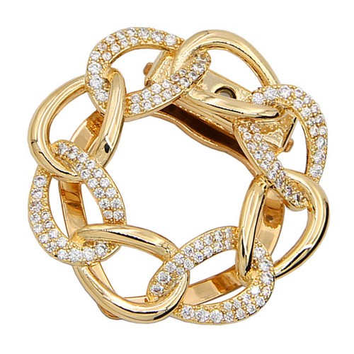 Clip attache foulard - clip, bague