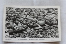 Cpsm, Casablanca, la place de France vue d'avion, Maroc