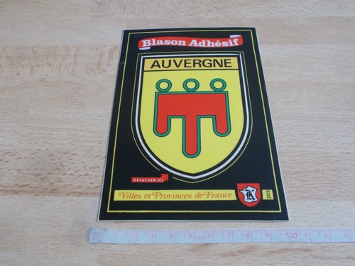 Carte postale blason adhésif - postale,,