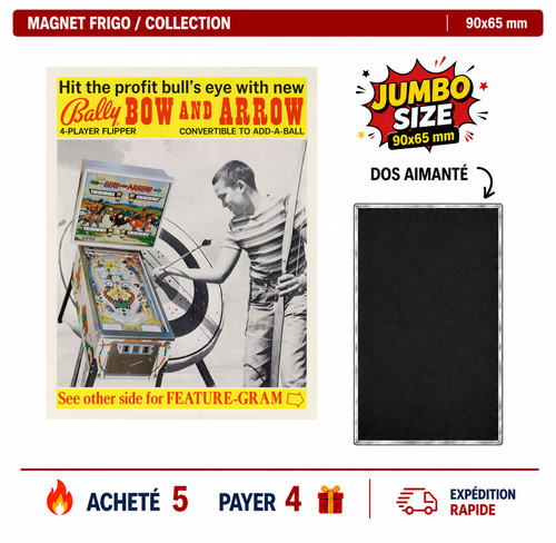 Magnet frigo bow - magnet,