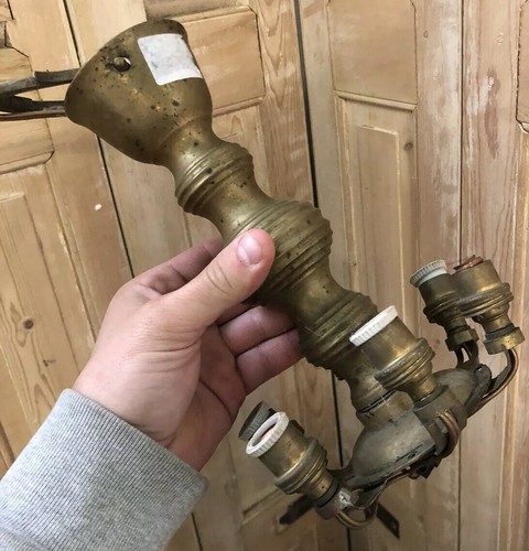 Lampe huile bronze - lampe,