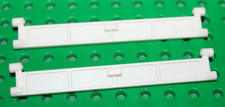 2 x Volet roulant Lego White Roller Door ref 4219 Set 6571 7208 7744 7498 7945