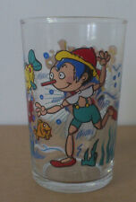 -- PINOCCHIO.  VERRE À MOUTARDE. FRENCH PROMO GLASS --  TATSUNOKO. 1991.