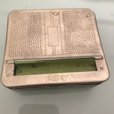 - ANCIENNE BOÎTE A CIGARETTES à ROULER " RAPID " -  8 cm x 9 cm