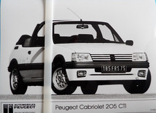Photo presse PEUGEOT 205
