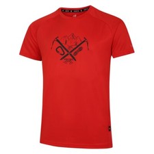 Dare2b Tech Tee Seville Red, maillot de sport homme