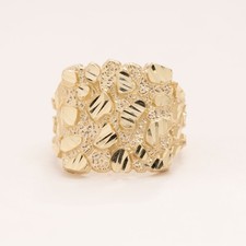 Bague En Or 10 Carats SOLIDE