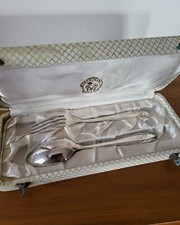 Couverts de Baptême en métal