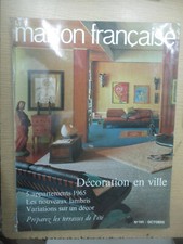 La Maison Française Numéro 191 de 1965 ( Joseph André Motte,5 Appartements 1965
