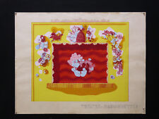 Gouache Originale Projet de