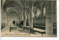 Crypte de l'église de Sainte Colombe lès Sens - Salle voutée en ogives, colonnes