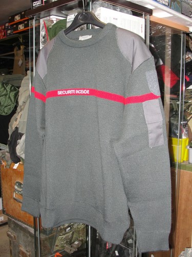 Pull gris ssiap sécurité - gris,