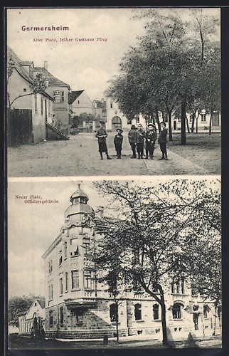 Carte postale germersheim - postale,