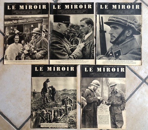 Lot journaux guerre - de, 1939