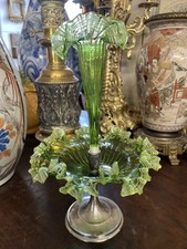 ancien vase tulipier verre