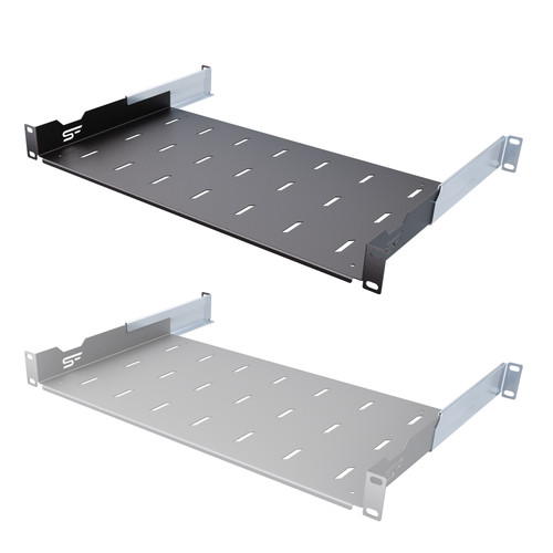 Etagere rack reglable 1u - 19",