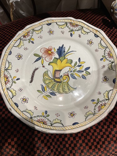 Ancienne assiette faïence - assiette,