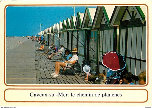 Carte postale cayeux - postale, 80