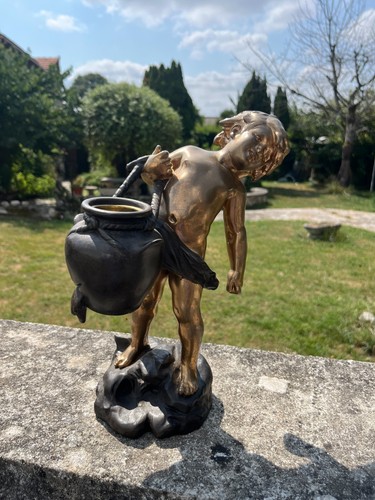 Sculpture ancienne régule - en,