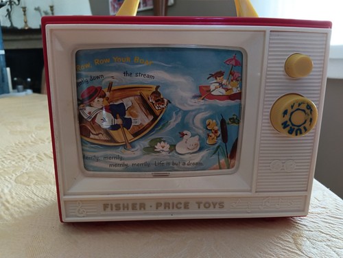 Jouet vintage tv - tv, musicale
