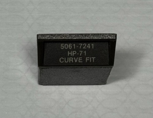 Curve fit module - curve,