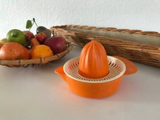 8 ⚜️ Ancien Presse Fruits Agrumes En Plastique Orange Vintage