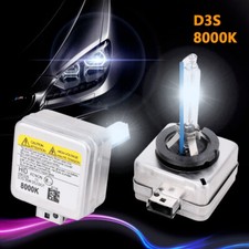 2 AMPOULE D3S XENON LAMPE 35W HID FEU PHARE REMPLACEMENT 8000 k POUR Audi 