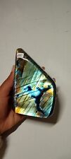 650g  BLOC A POSER LABRADORITE Madagascar Massage Lithothérapie pierre 