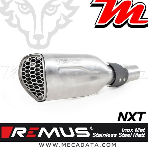 Silencieux remus nxt inox mat - silencieux,