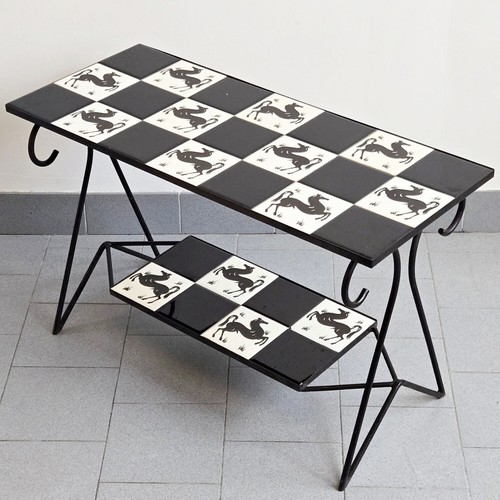 Table basse appoint vintage - table,