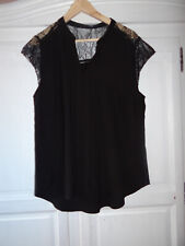 Blouse femme, taille XL, marque "Kiabi", noir