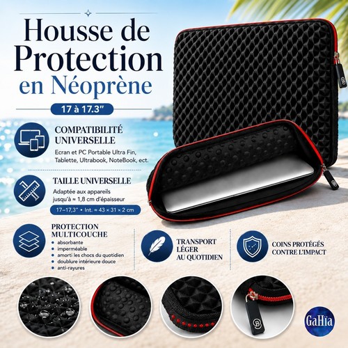 Housse etui protection pc - de,