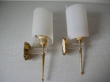 Ancienne paire d'appliques