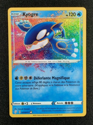 Carte pokémon kyogre - :,
