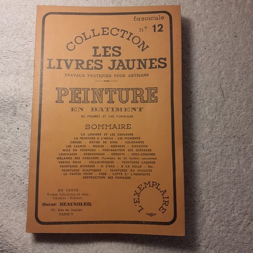 Les livres jaunes la - les,