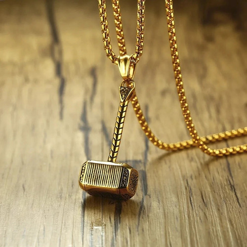 Collier pendentif marteau thor - marteau,