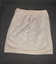 Jupe courte Doré Mim Taille