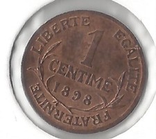 FRANCE 1 CENTIME DUPUIS 1898 SUP/NC