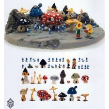 Figurine Johan et Pirlouit  La flûte a six schtroumpfs 542 ans ?! - Peyo - Pixi 