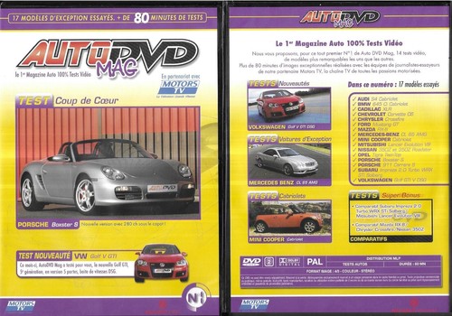 Dvd auto mag vw golf - auto, gti