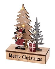LED Weihnachtsszenerie Bois