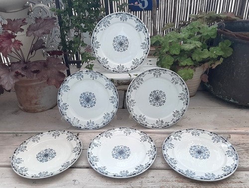Assiettes desserts - 6,