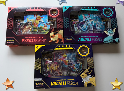 Pokemon 3coffrets premium - 3coffrets,