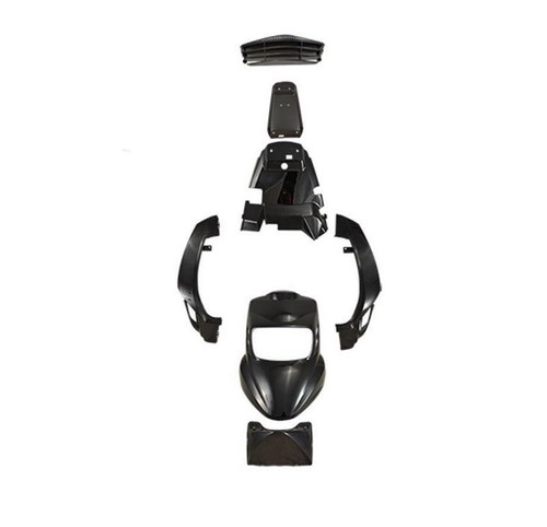Kit carrosserie noir - carrosserie, (pack